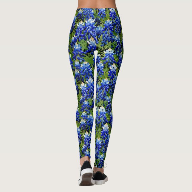 Bluebonnet Leggings (Back)