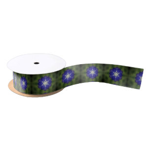Bluebonnet Symmetry Satin Ribbon