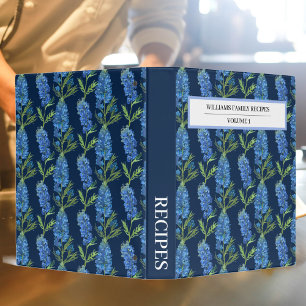 Bluebonnet Texas State Flower Blue Wildflower Binder