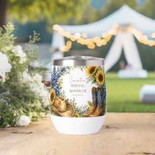 Bluebonnet Texas Sunflower Boho Bridal Shower