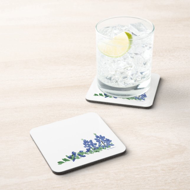 Bluebonnet Wild Flowers, Texas Flowers Coaster (Right Side)