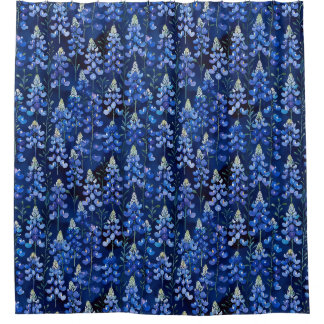 Bluebonnet Wildflower, Dark Blue Texas Floral