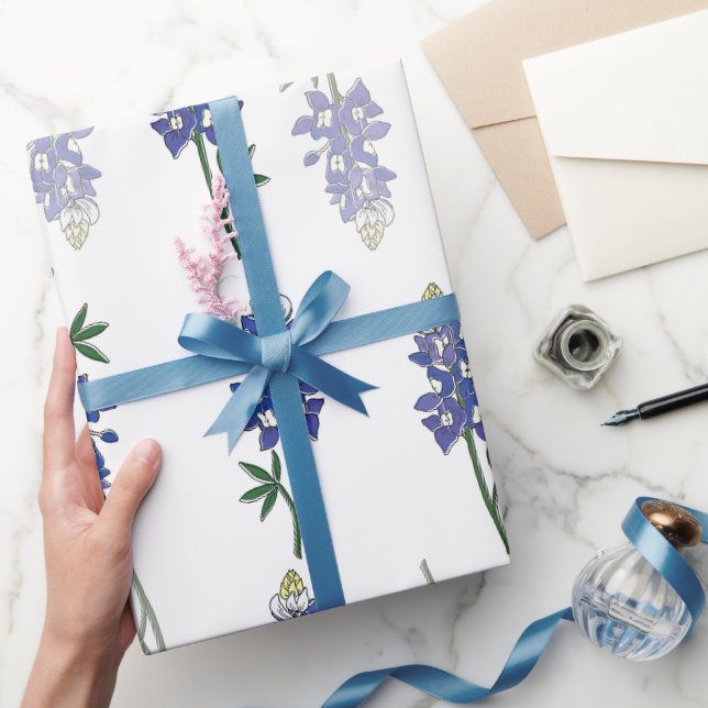 Bluebonnet Wrapping Paper (Gifting)