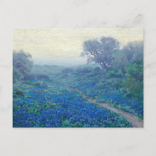 Bluebonnets at Sunrise   Julian Onderdonk Postcard