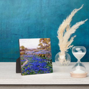 Bluebonnets at Twilight North of San Antonio, Plaque