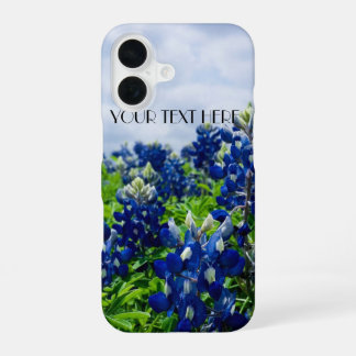 Bluebonnets Blue Flowers Texas Lupine Floral iPhone 16 Case