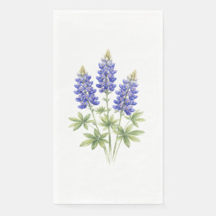 Bluebonnets Texas State Flowers Bluebonnet Napkin
