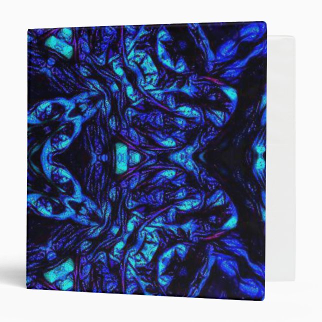 Blued Up Binder (Front/Inside)