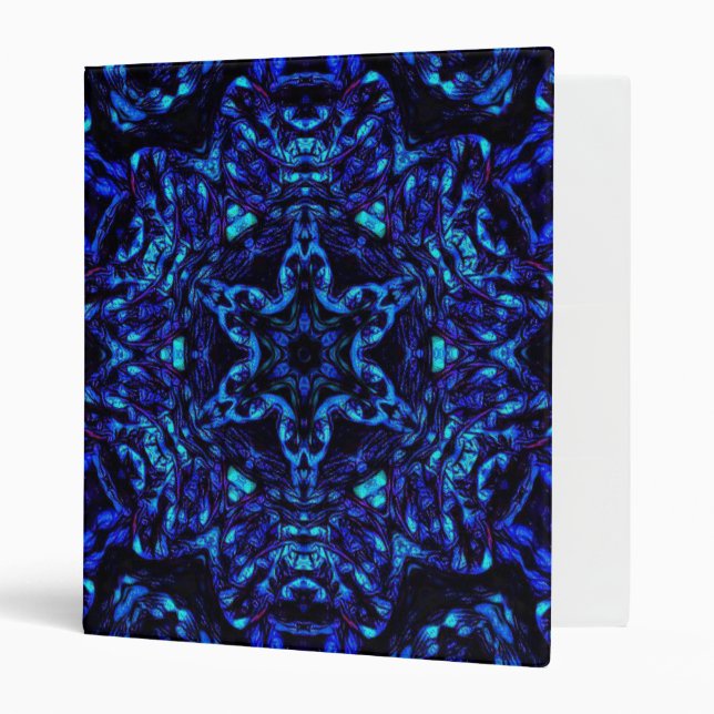 Blued Up Binder (Front/Inside)