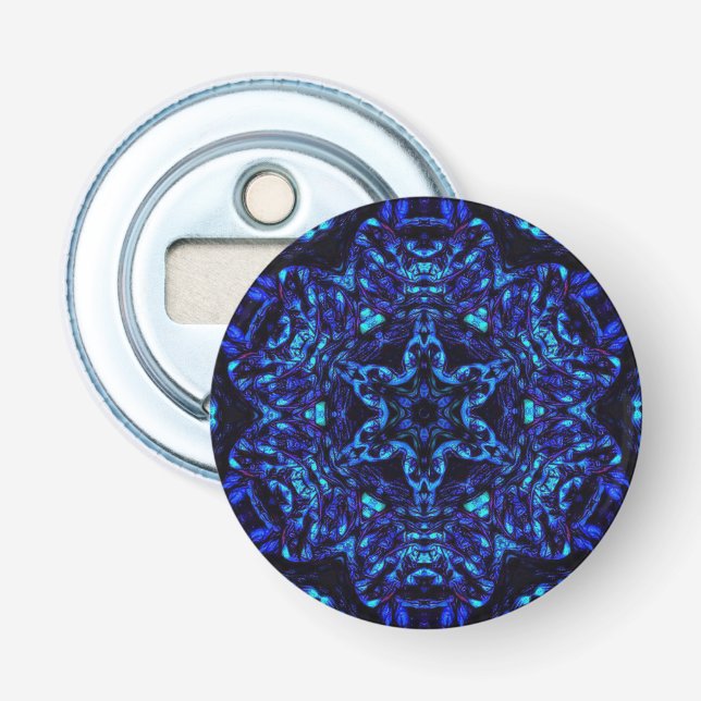 Blued Up Bottle Opener (Front)