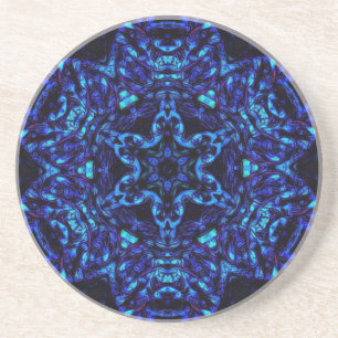 Blued Up Coaster