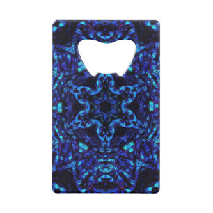 Blued Up Credit Card Bottle Opener
