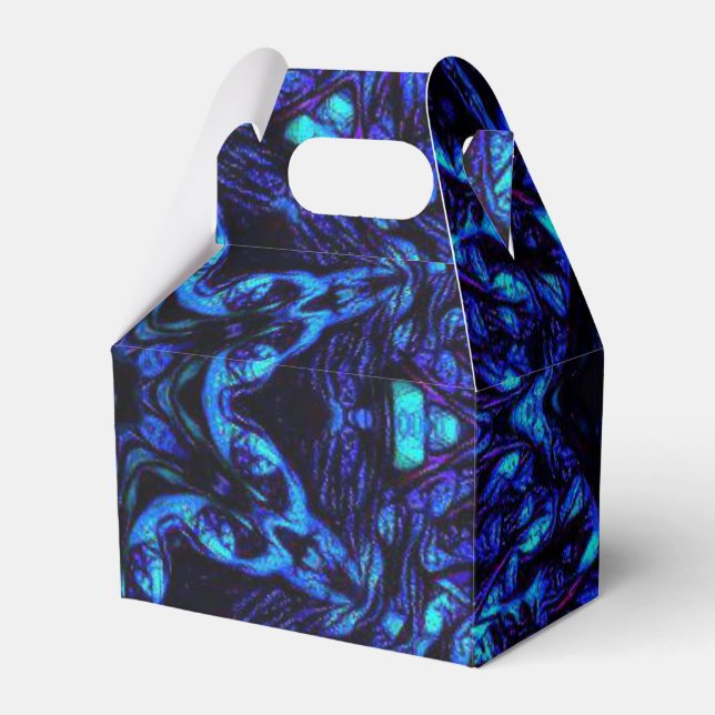 Blued Up Favor Box (Front Side)