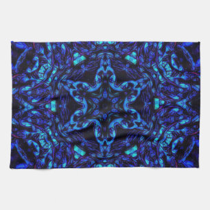 Blued Up Kitchen Towel