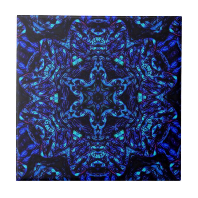 Blued Up Tile (Front)