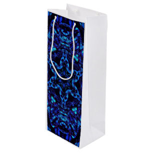 Blued Up Wine Gift Bag