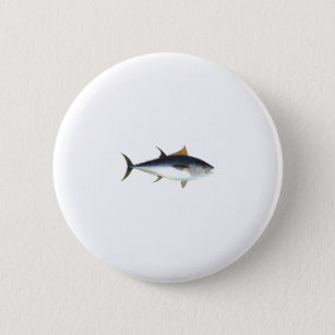 Bluefin Tuna 2 Inch Round Button