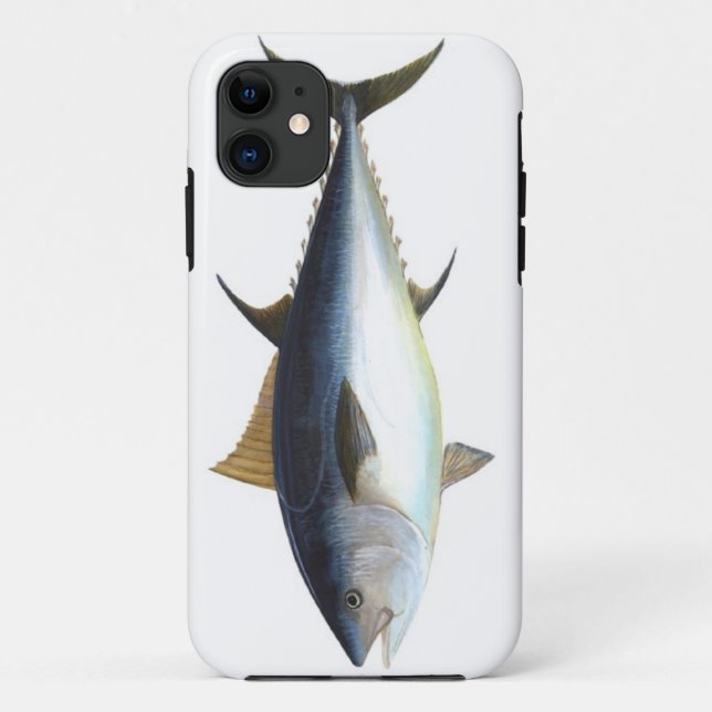 Bluefin Tuna Illustration Case-Mate iPhone Case (Back)