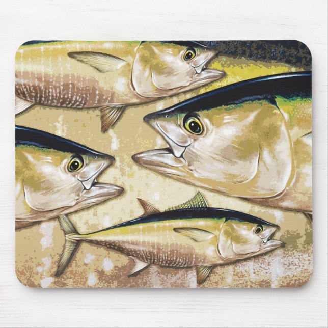 Bluefin Tuna Mouse Pad (Front)