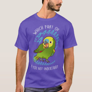 BlueFronted Amazon Parrot Aaaa T-Shirt