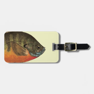 Bluegill Bream Luggage Tag