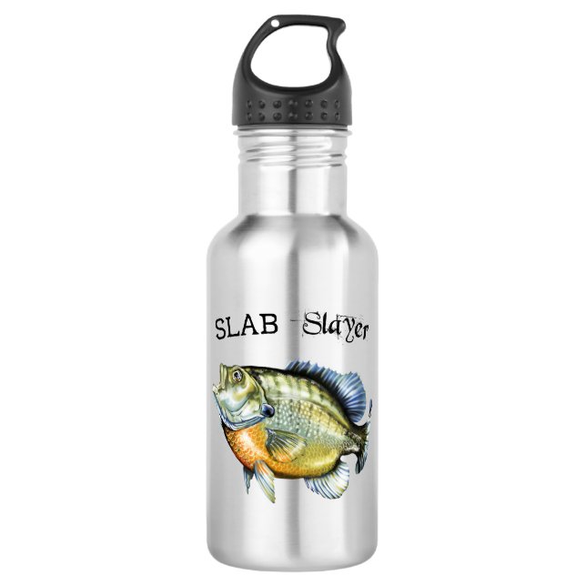 Bluegill Sunfish Slab Slayer 532 Ml Water Bottle (Front)