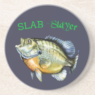Bluegill Sunfish Slab Slayer Coaster