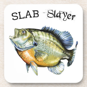 Bluegill Sunfish Slab Slayer Coaster
