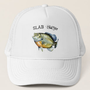 Bluegill Sunfish Slab Slayer Trucker Hat