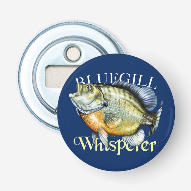 Bluegill Whisperer Bottle Opener (Front)