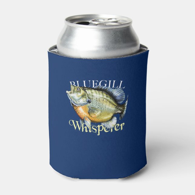 Bluegill Whisperer Can Cooler (Can Front)