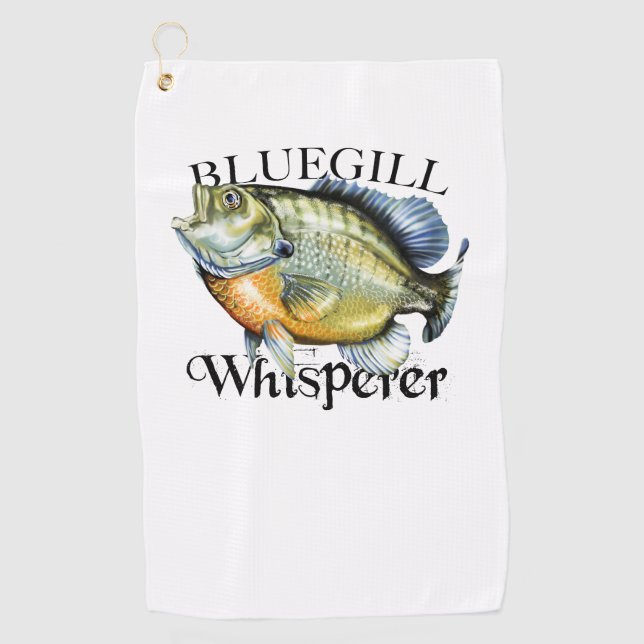 Bluegill Whisperer Fishing Towel (Front)