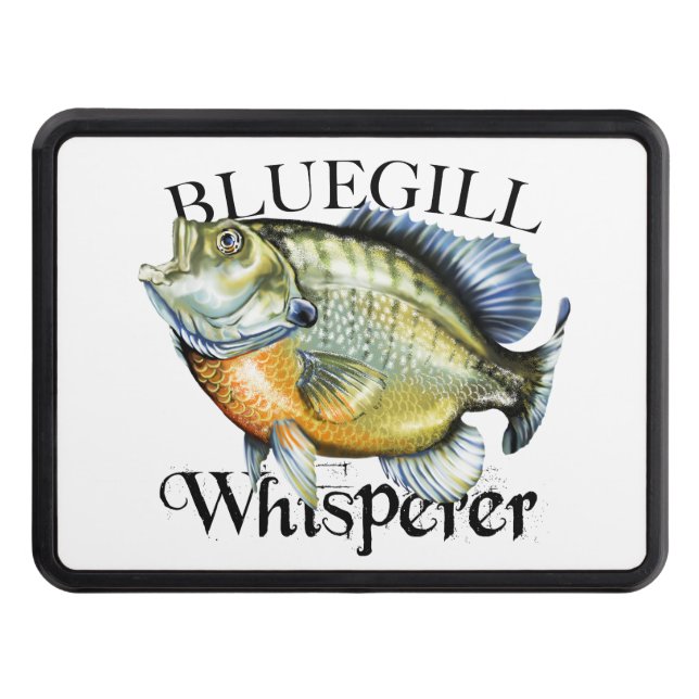 Bluegill Whisperer Trailer Hitch Cover (Front)