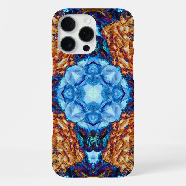 BlueGold Fir iPhone Case (Back)