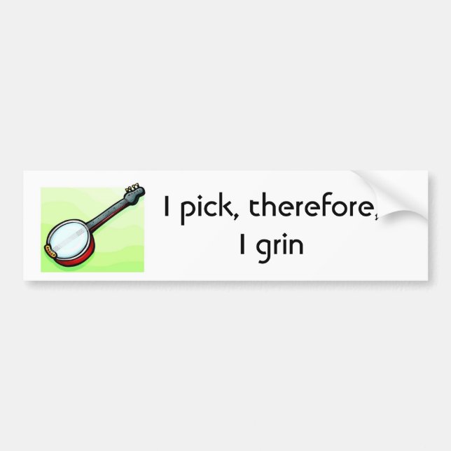 Bluegrass Bumper Sticker (Front)