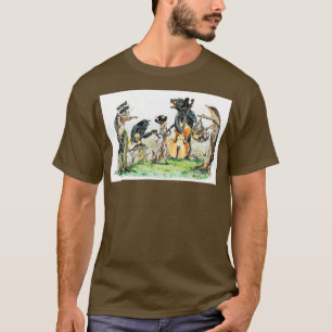 Bluegrass Gang wild animal music T-Shirt