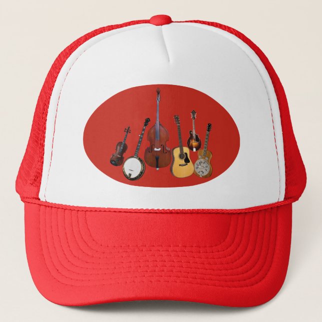 BLUEGRASS INSTRUMENTS-HAT TRUCKER HAT (Front)
