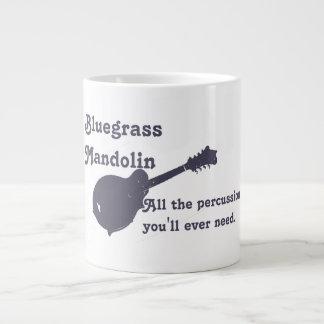 Bluegrass Mandolin - All the Percussion You Need Large Coffee Mug