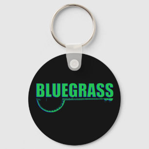 Bluegrass Music Keychain