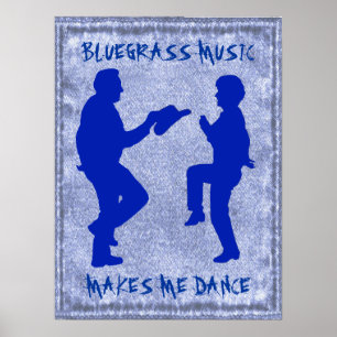 BLUEGRASS MUSIC-POSTER POSTER