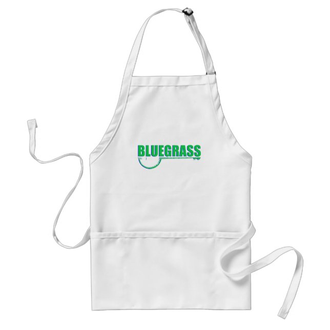 Bluegrass Music Standard Apron (Front)