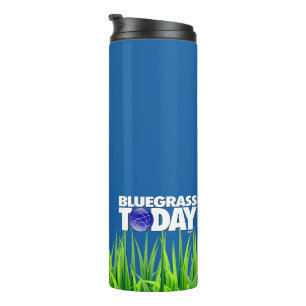 Bluegrass Today logo water bottle