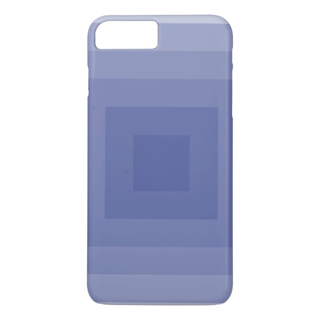 Blueish Purple Square Geometric Case-Mate iPhone Case (Back)