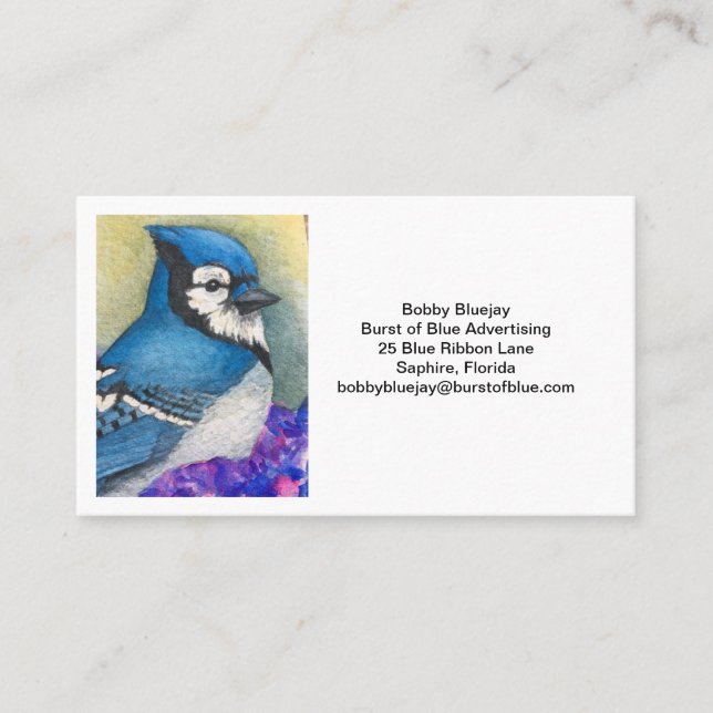Bluejay Business Card (Front)