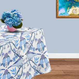 Bluejay Hydrangeas Botanical Peri Colour 2022   Tablecloth