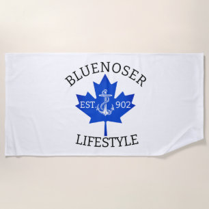 Bluenoser Lifestyle Maple leaf 902 Eh ! Beach Towel