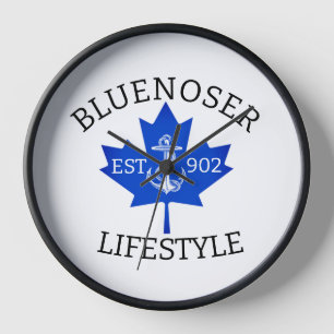 Bluenoser Lifestyle Maple leaf 902 Eh ! Clock