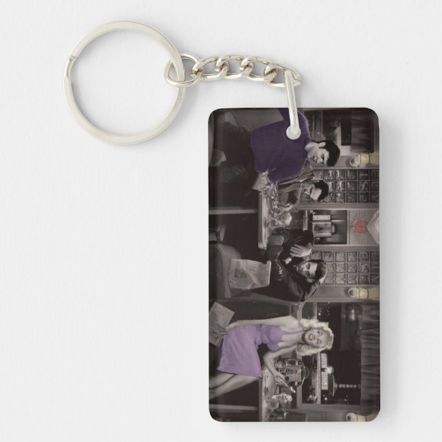 Blueplate Keychain (Front)