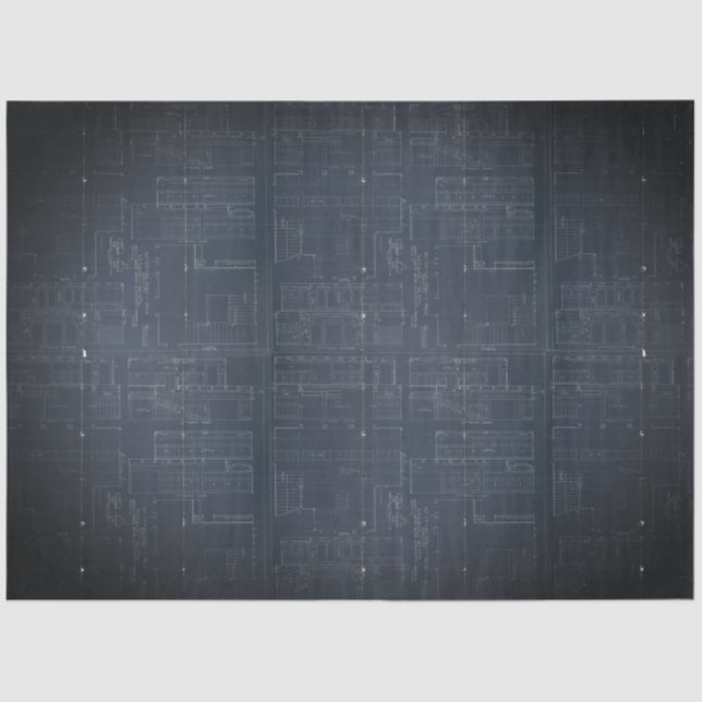 Blueprint 18lb Decoupage Sheet (Front)