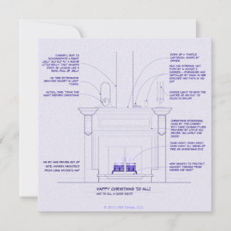 Blueprint Christmas Card